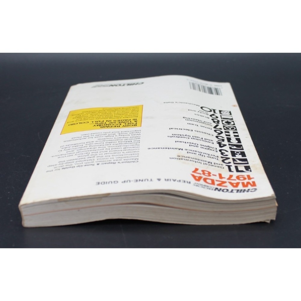Chilton Repair and Tune-Up Guide Mazda 1971 to 1987 All US Canada Models 6981 - Picture 5 of 10